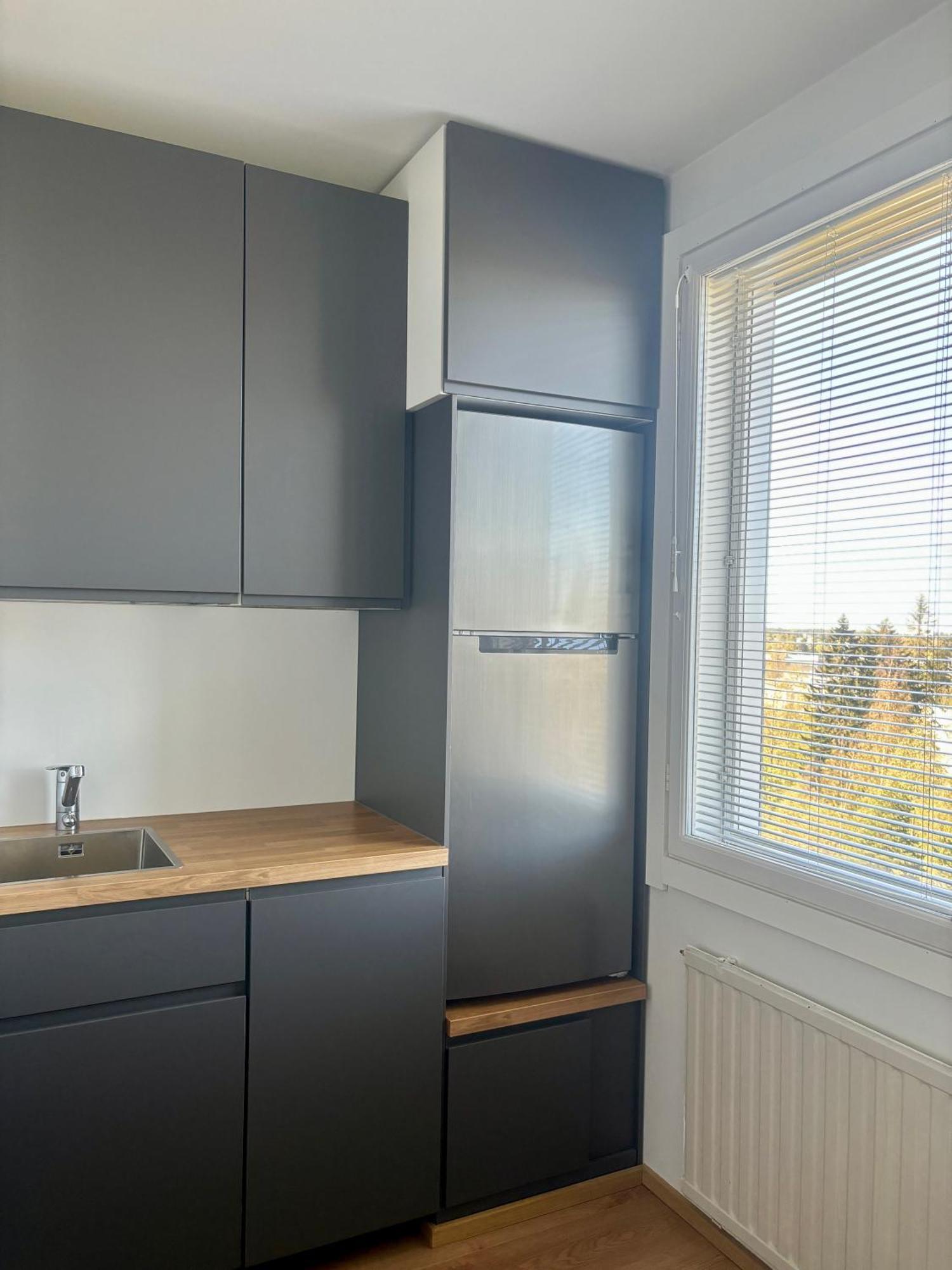 Modern Studio, Private Free Parking ,Near Metro Apartment Helsinki Exterior photo